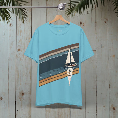 SAILBOAT RETRO NAUTICAL COLLECTION CLASSIC TEE