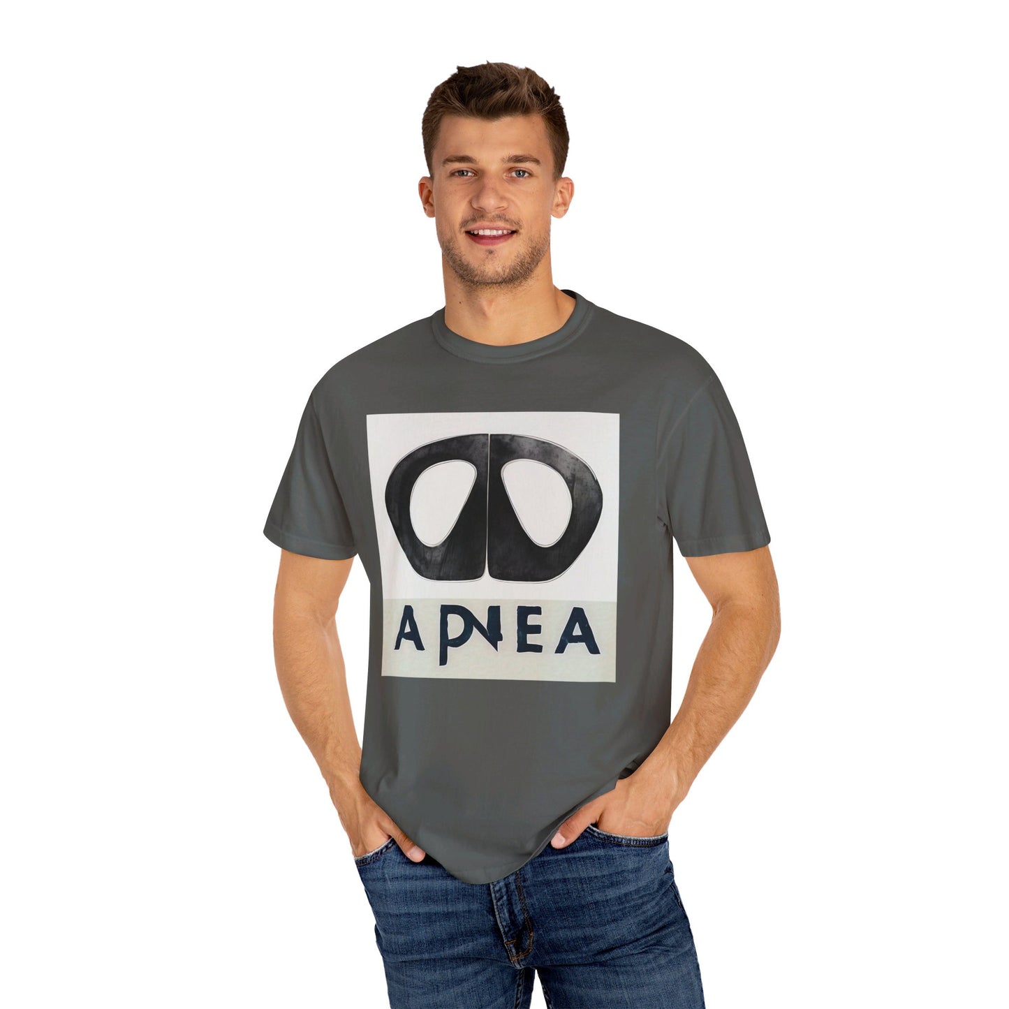 APNEA MASK RETRO GARMENT-DYED TEE