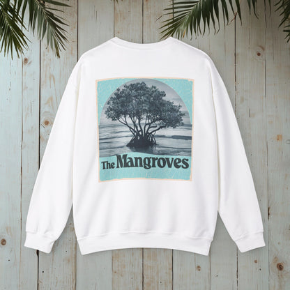 THE MANGROVES OCEANIC LIBRARY Heavy Blend™ Crewneck Sweatshirt