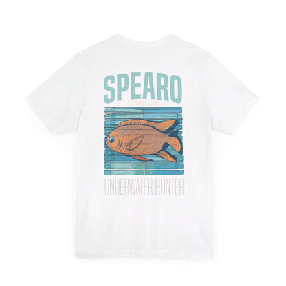 SPEARO UW HUNTER FISH WOODBLOCK CLASSIC TEE