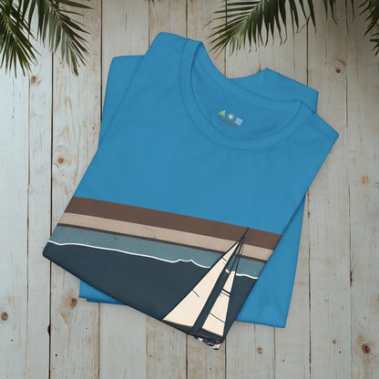 SAILBOAT RETRO NAUTICAL COLLECTION CLASSIC TEE