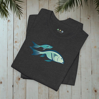 FISH RETRO WOODBLOCK CLASSIC TEE