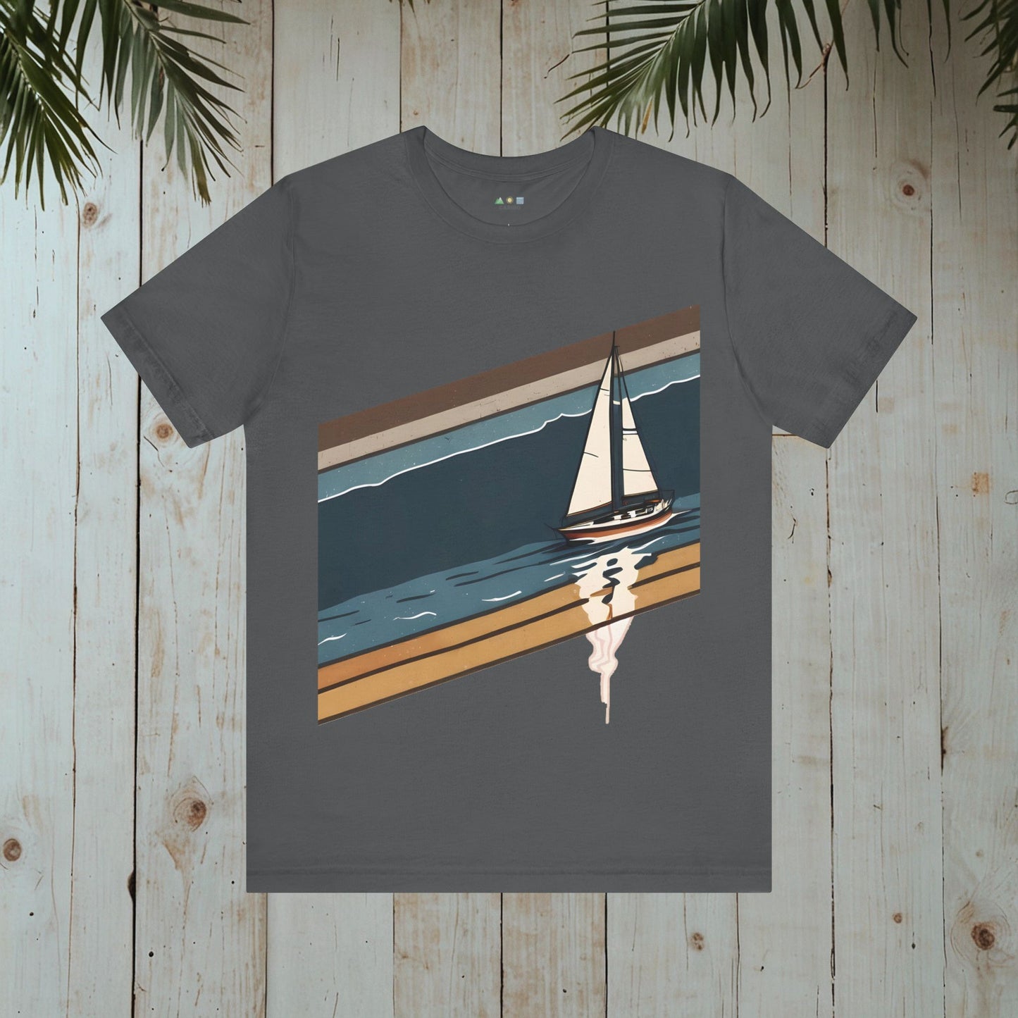 SAILBOAT RETRO NAUTICAL COLLECTION CLASSIC TEE