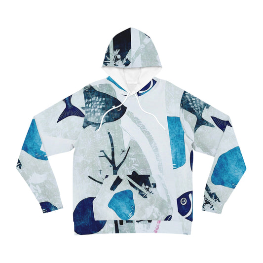 RETRO WOODBLOCK FISH HOODIE