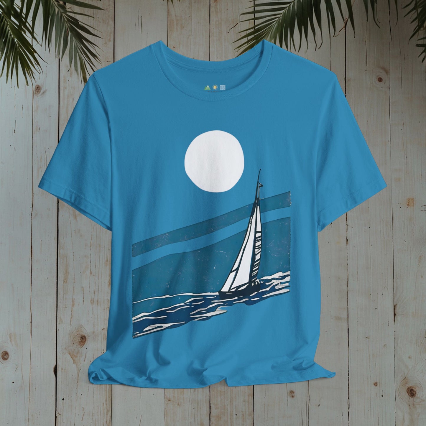 SAILBOAT RETRO NOSTALGIA NAUTICAL COLLECTION CLASSIC TEE