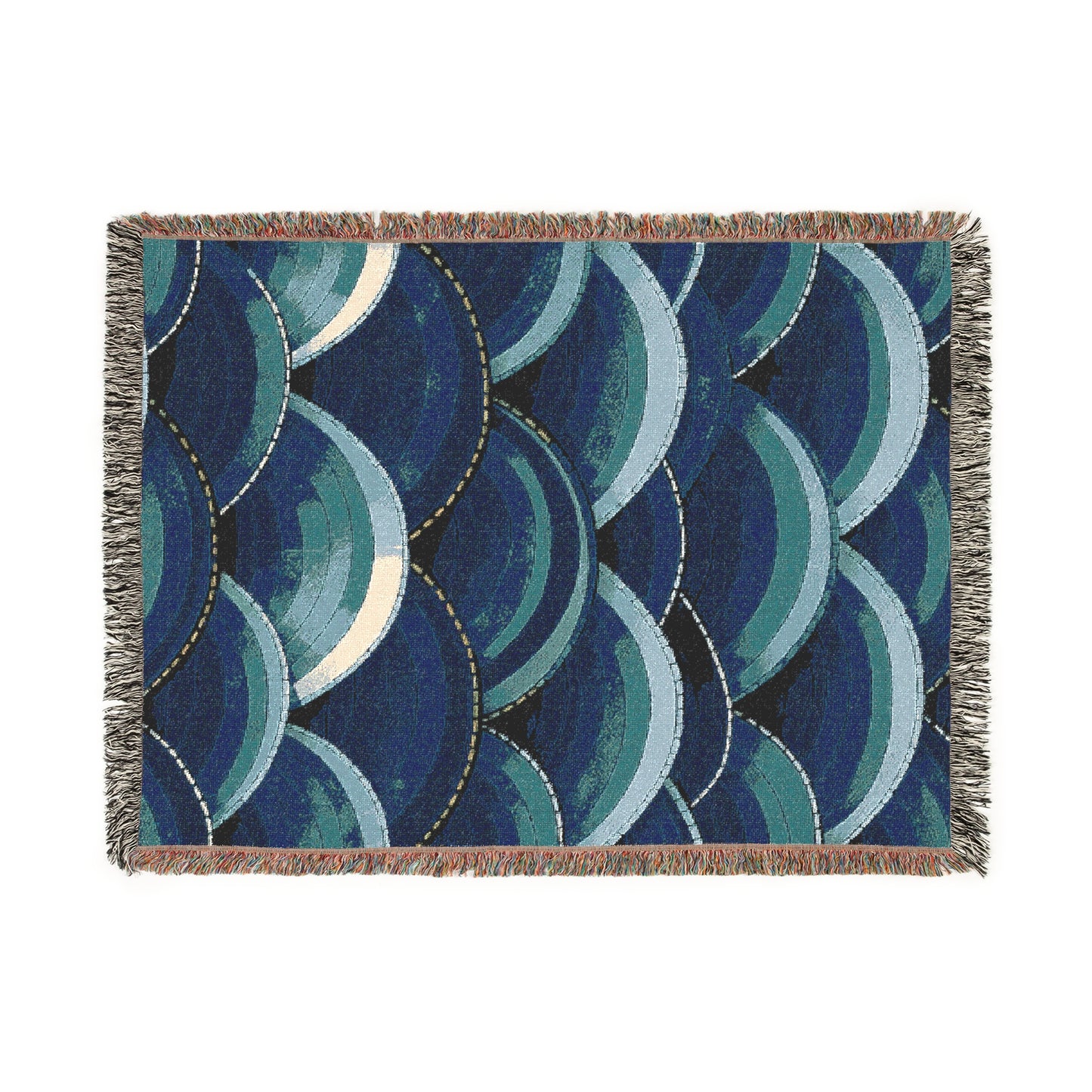 Waves Woven Blanket