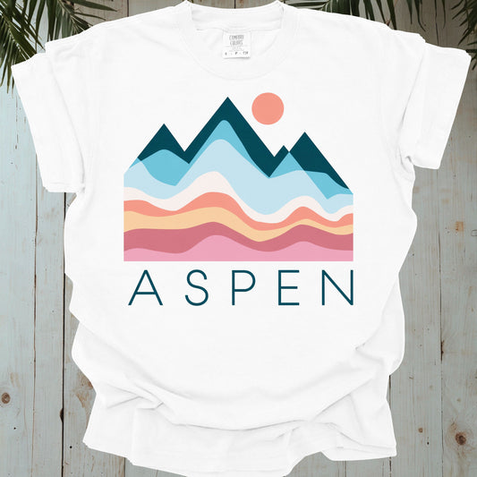 ASPEN GARMENT-DYED TEE