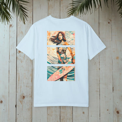 OCEAN LIVING MOSAIC SURFER GARMENT-DYED TEE