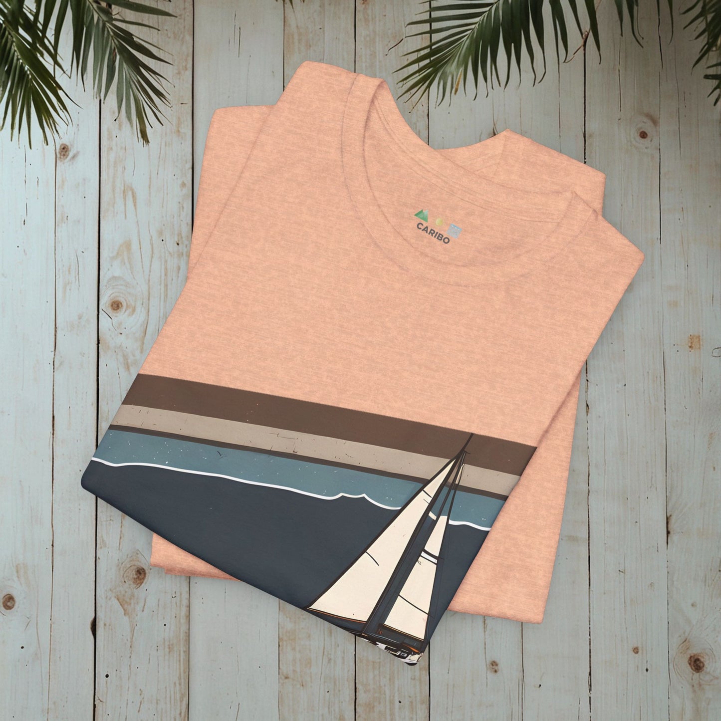 SAILBOAT RETRO NAUTICAL COLLECTION CLASSIC TEE