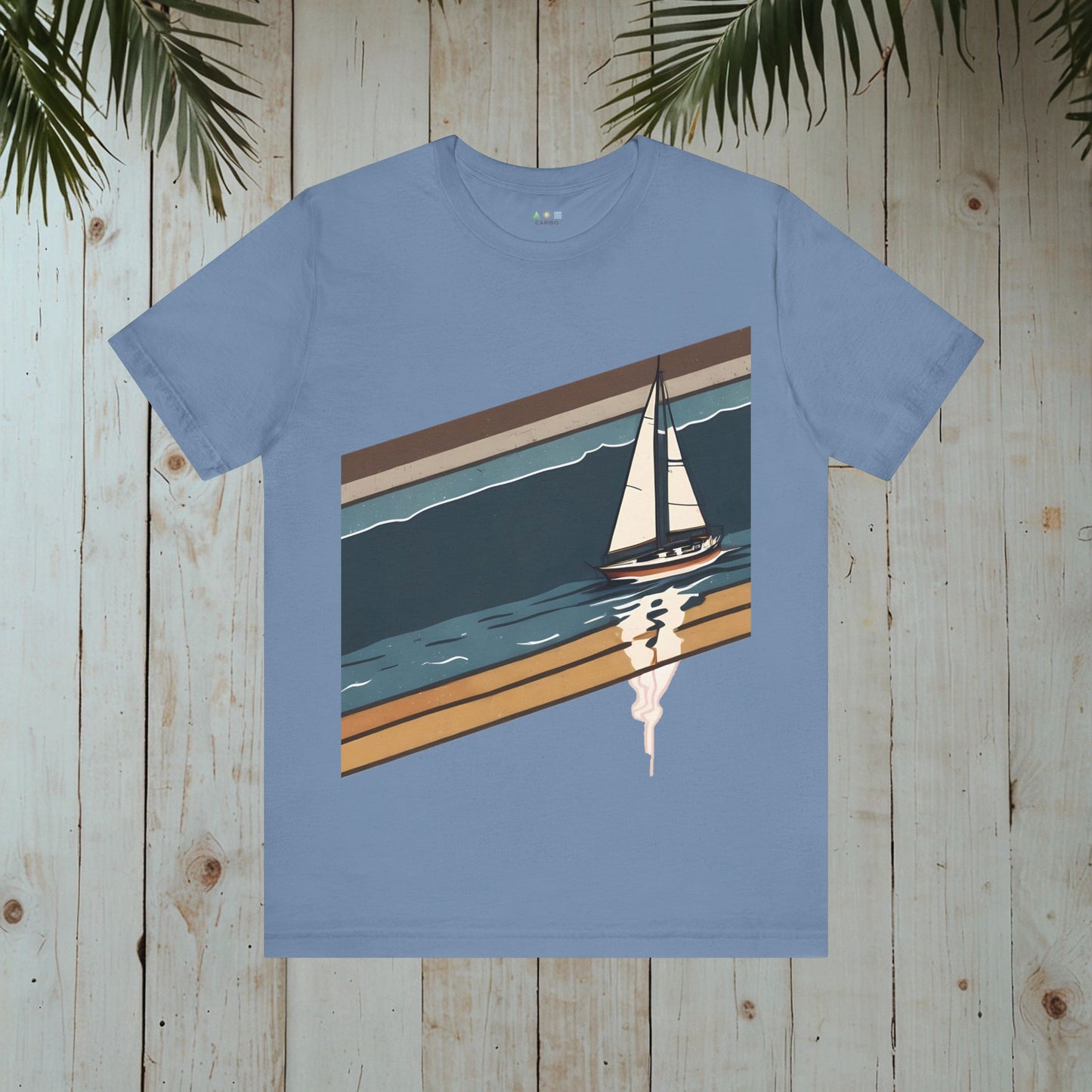 SAILBOAT RETRO NAUTICAL COLLECTION CLASSIC TEE