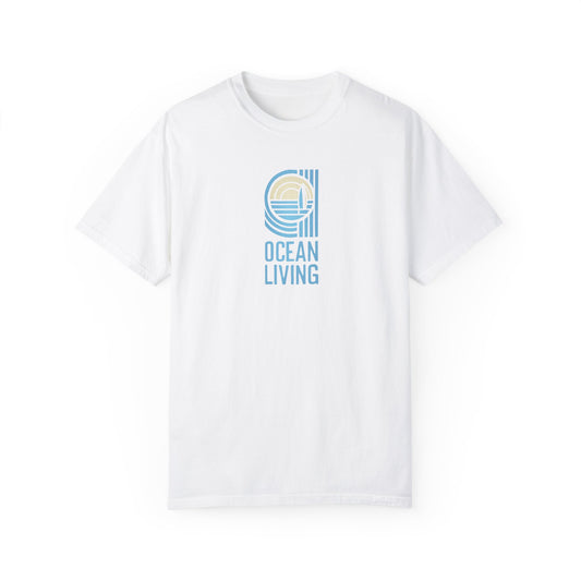 OCEAN LIVING RETRO GARMENT-DYED TEE