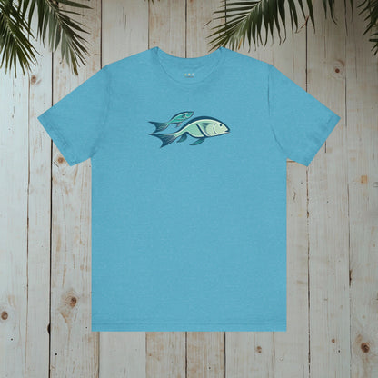 FISH RETRO WOODBLOCK CLASSIC TEE