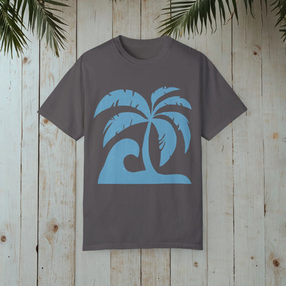 OCEAN PALM 2 GARMENT-DYED TEE