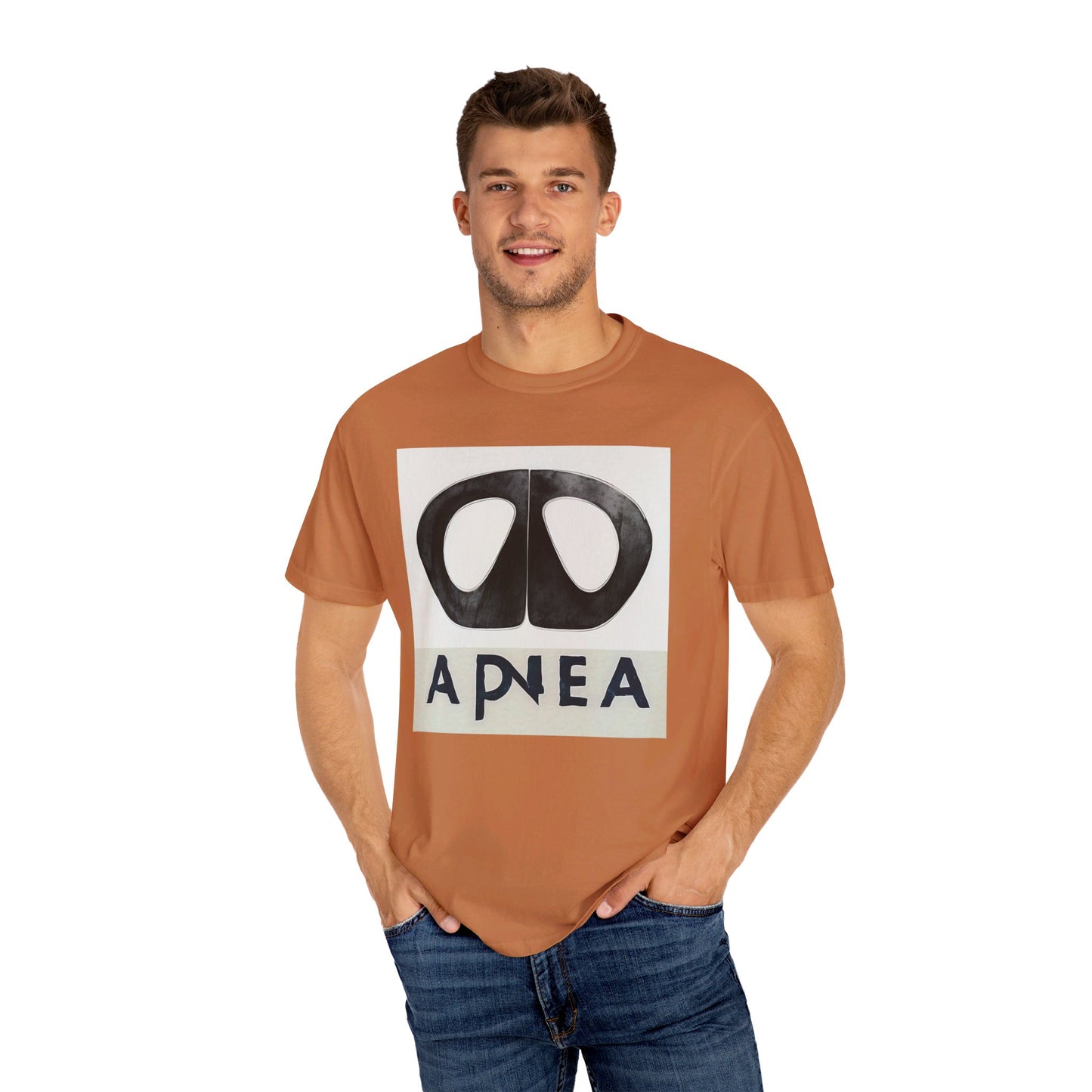 APNEA MASK RETRO GARMENT-DYED TEE