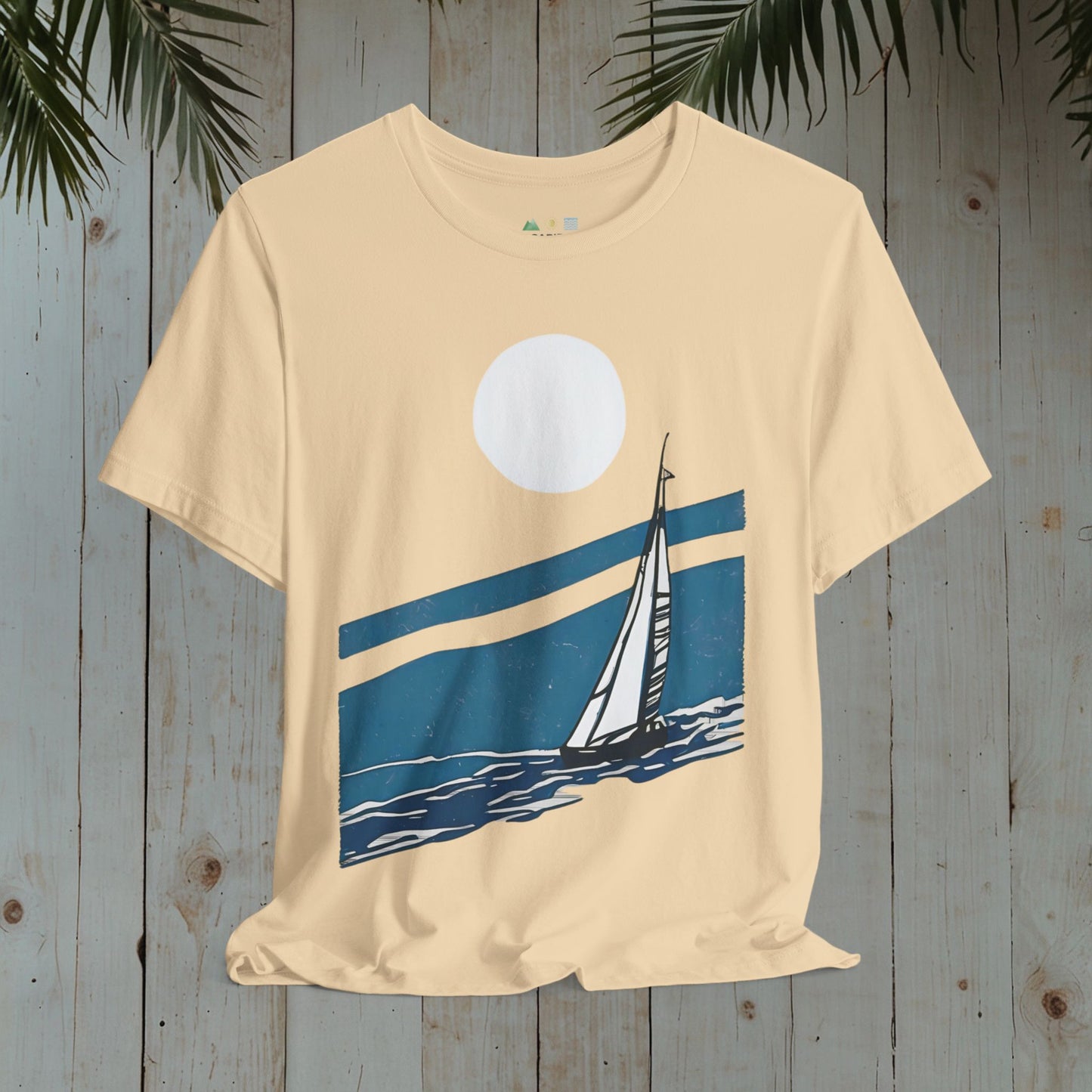 SAILBOAT RETRO NOSTALGIA NAUTICAL COLLECTION CLASSIC TEE