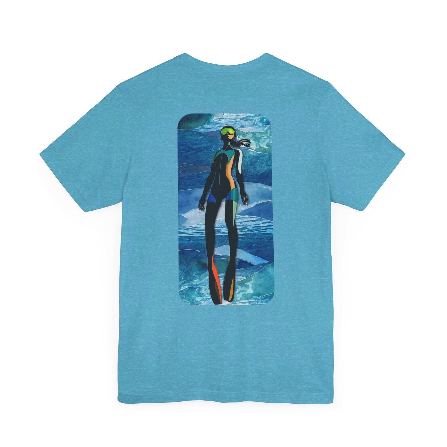 APNEA RETRO MASK ASCEND WATERCOLOR CLASSIC TEE