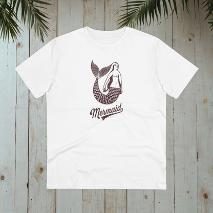 Mermaid Retro Organic T-shirt