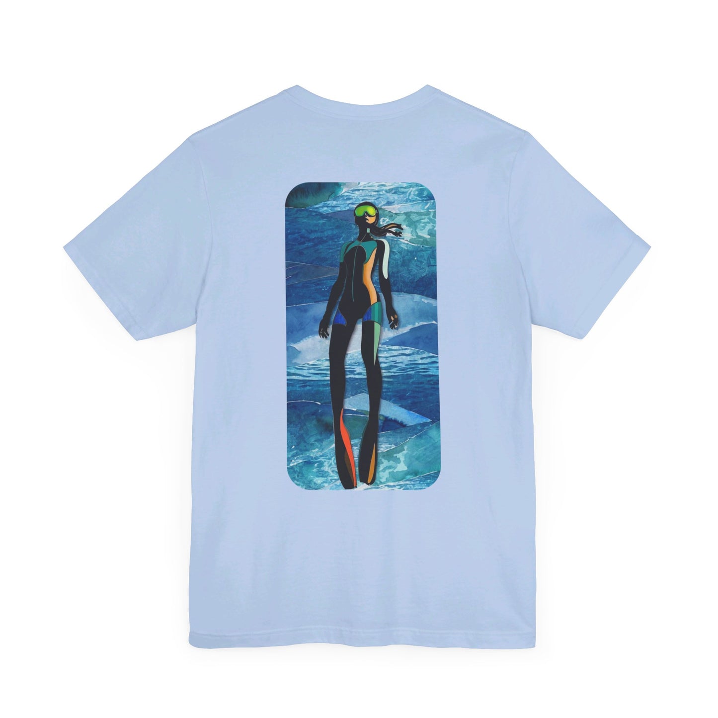 APNEA RETRO MASK ASCEND WATERCOLOR CLASSIC TEE