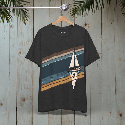 SAILBOAT RETRO NAUTICAL COLLECTION CLASSIC TEE