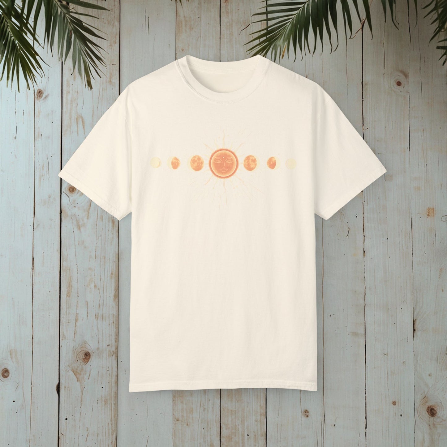 SUN & MOON CYCLE GARMENT-DYED TEE