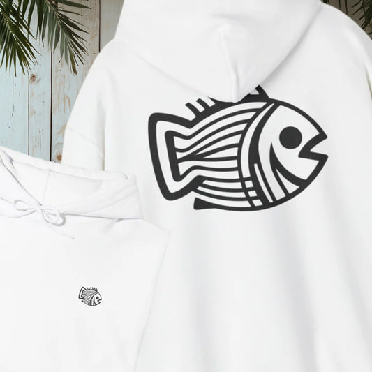 RETRO FISH Heavy Blend™ Hooded Sweatshirt