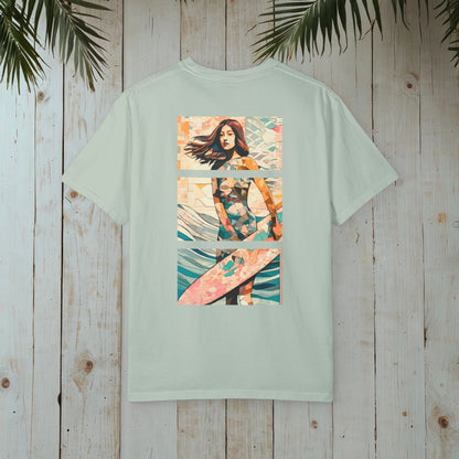 OCEAN LIVING MOSAIC SURFER GARMENT-DYED TEE