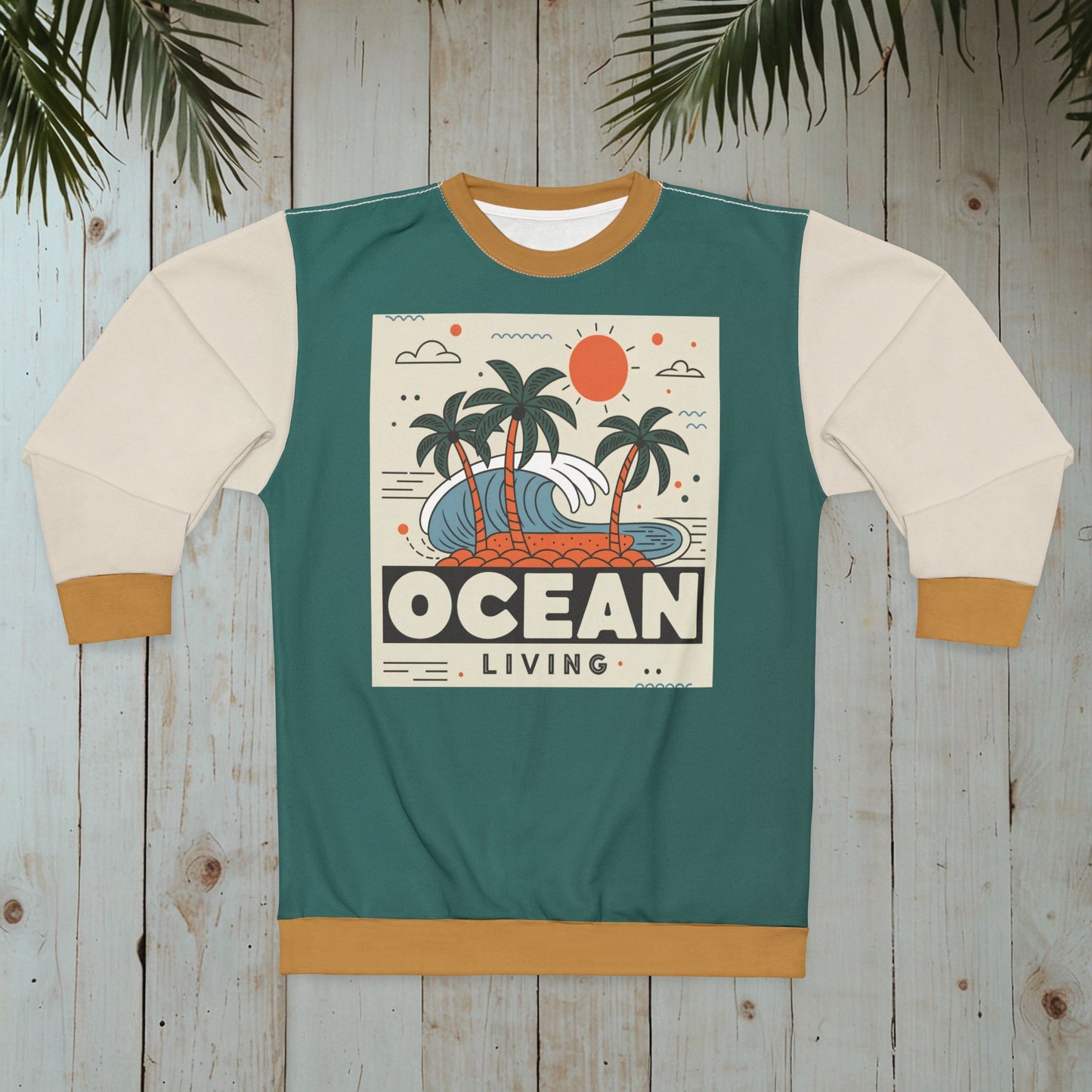 OCEAN LIVING EMBLEM SWEATSHIRT