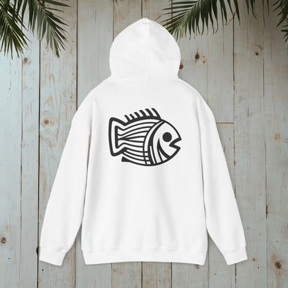 RETRO FISH Heavy Blend™ Hooded Sweatshirt