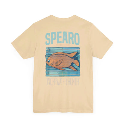 SPEARO UW HUNTER FISH WOODBLOCK CLASSIC TEE