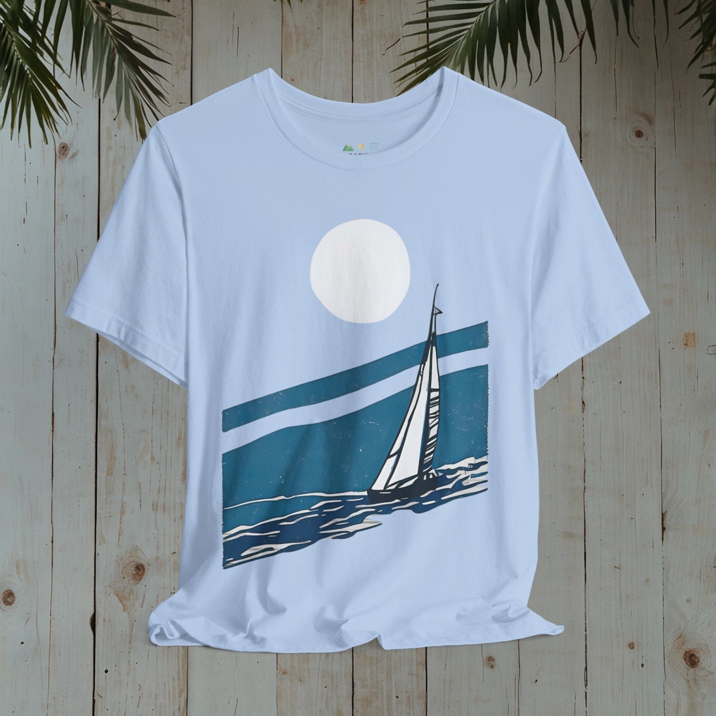 SAILBOAT RETRO NOSTALGIA NAUTICAL COLLECTION CLASSIC TEE