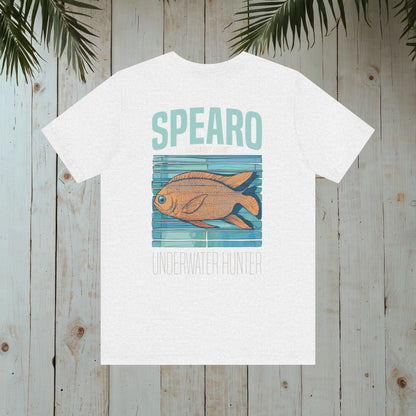 SPEARO UW HUNTER FISH WOODBLOCK CLASSIC TEE