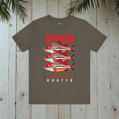 SPEARO UW HUNTER RETRO FISH CLASSIC TEE