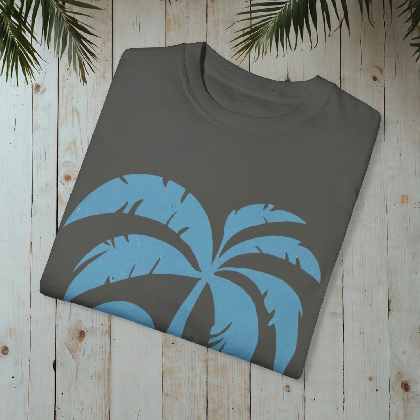 OCEAN PALM 2 GARMENT-DYED TEE