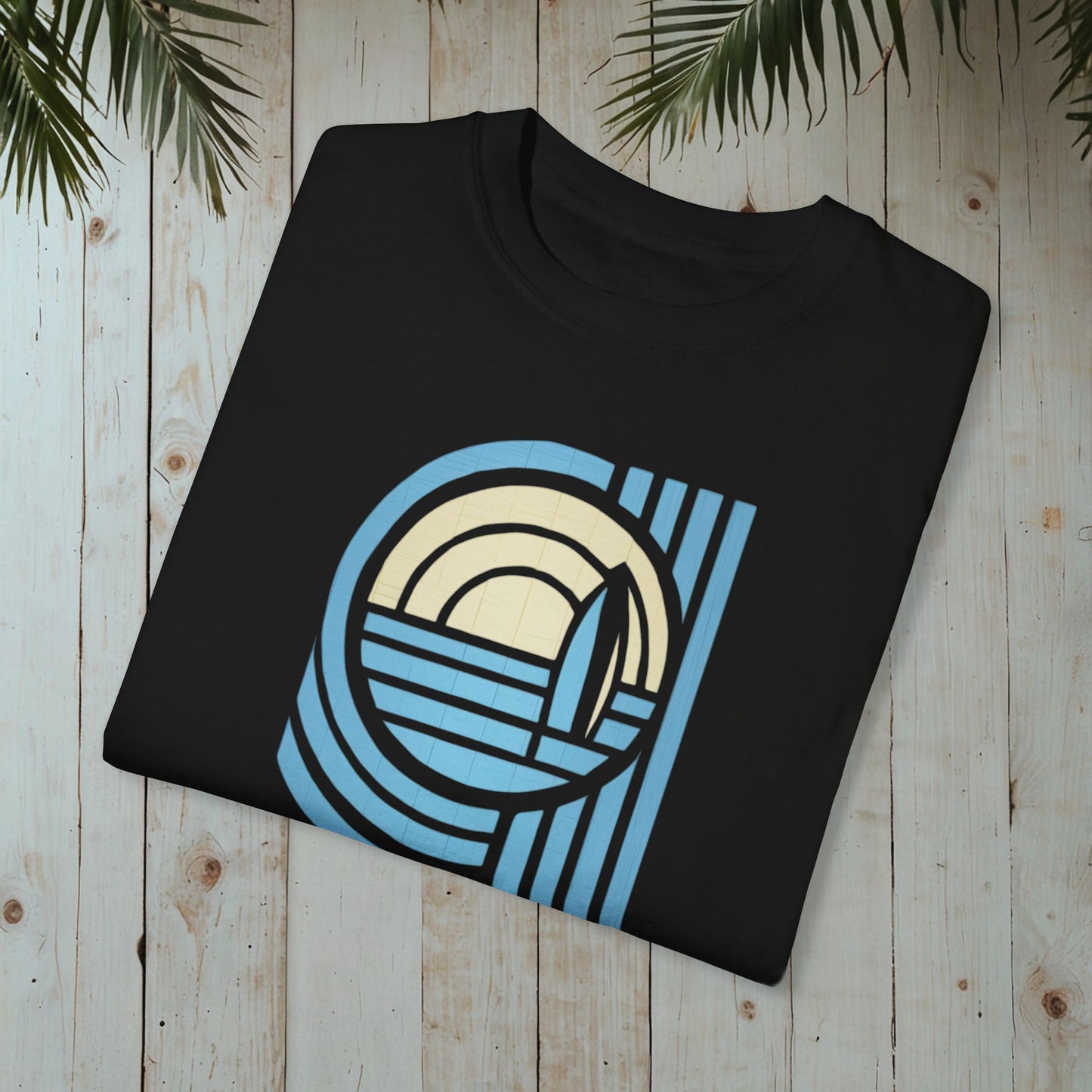 OCEAN LIVING RETRO GARMENT-DYED TEE