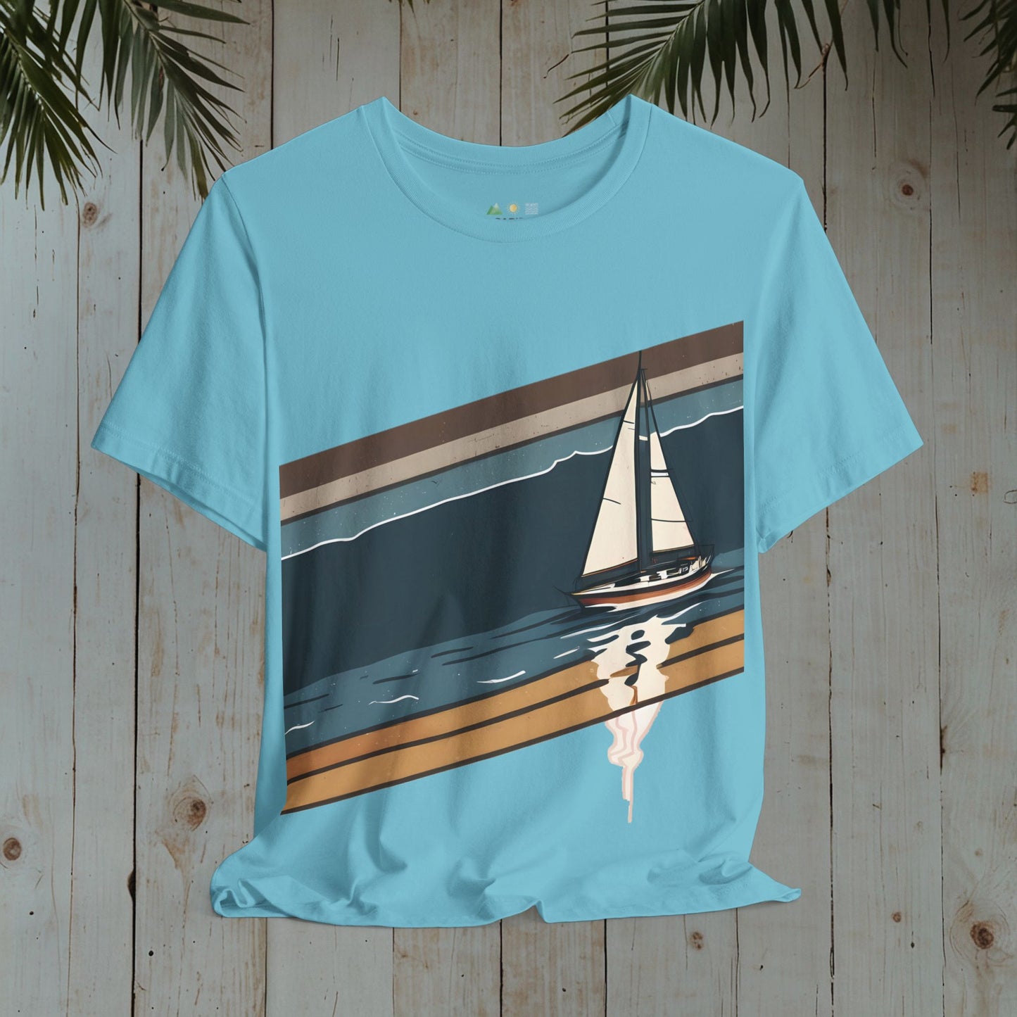 SAILBOAT RETRO NAUTICAL COLLECTION CLASSIC TEE