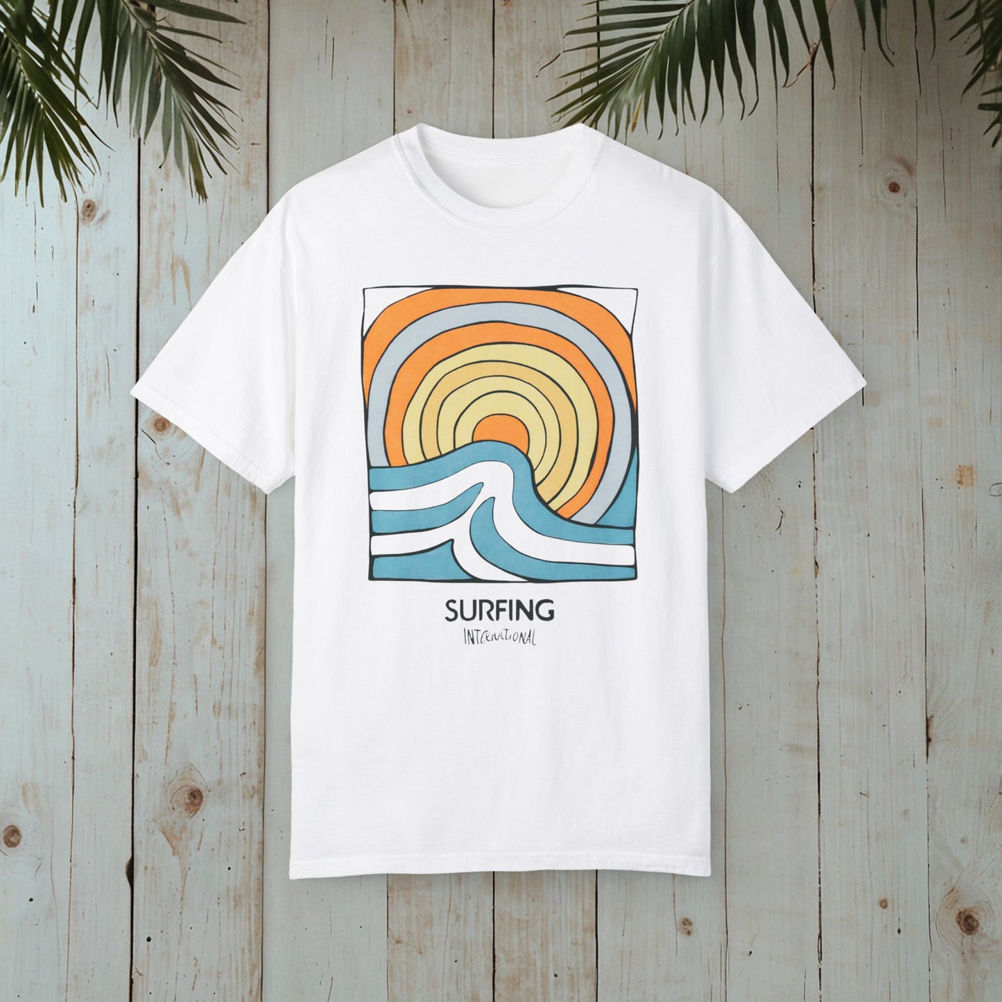 SURFING INTERNATIONAL GARMENT-DYED TEE