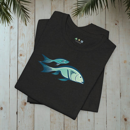 FISH RETRO WOODBLOCK CLASSIC TEE