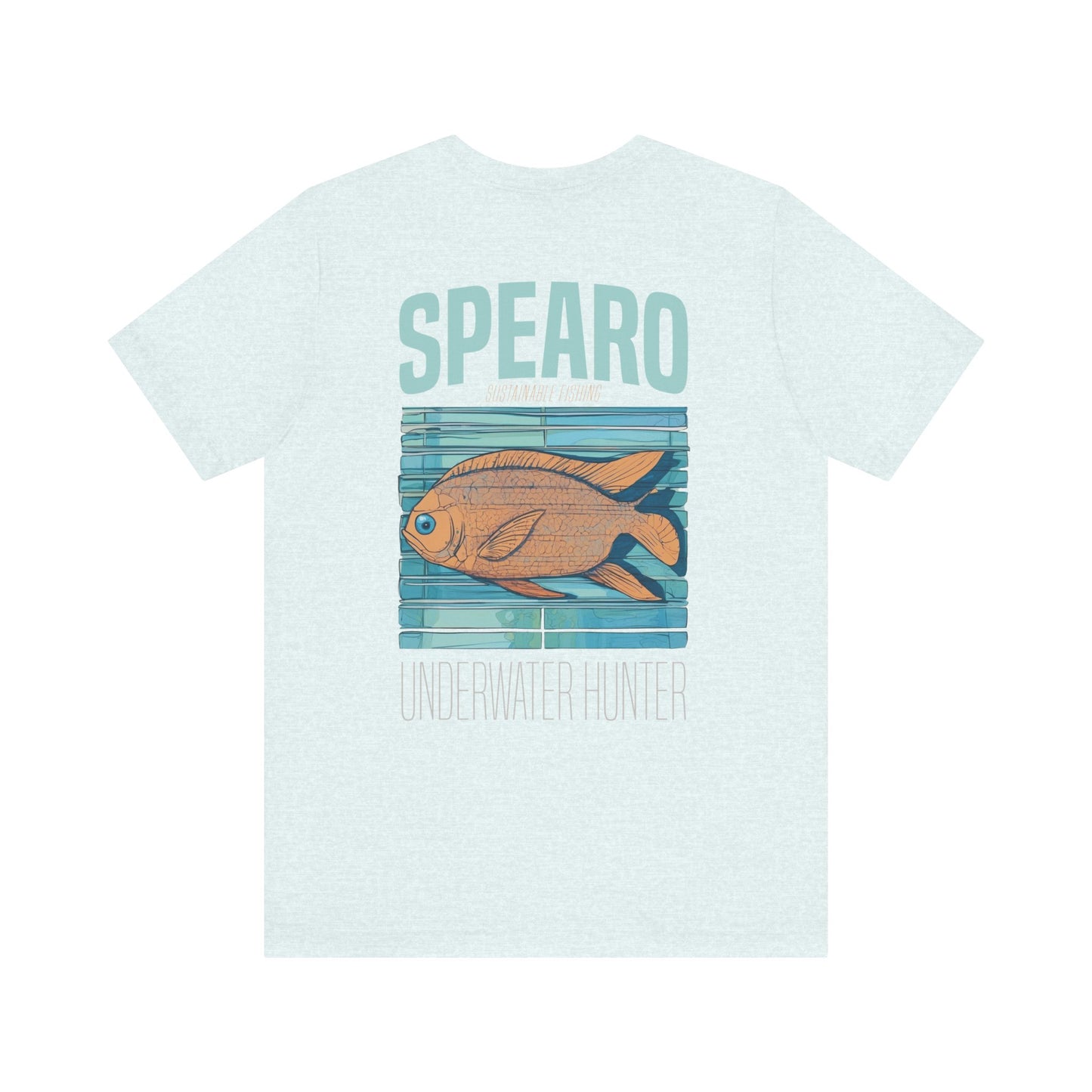 SPEARO UW HUNTER FISH WOODBLOCK CLASSIC TEE