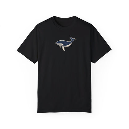 WHALE RETRO OCEAN GARMENT-DYED TEE