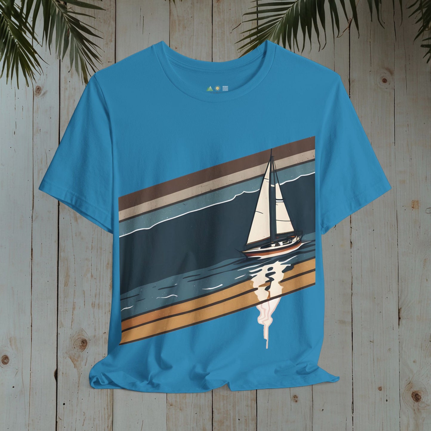 SAILBOAT RETRO NAUTICAL COLLECTION CLASSIC TEE