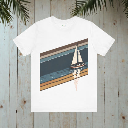 SAILBOAT RETRO NAUTICAL COLLECTION CLASSIC TEE