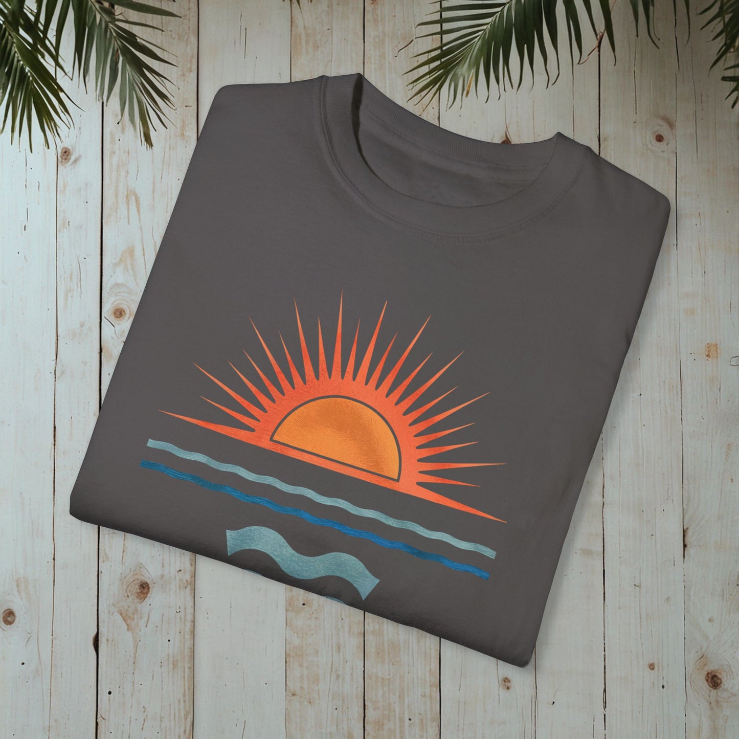 OCEAN SUN GARMENT-DYED TEE