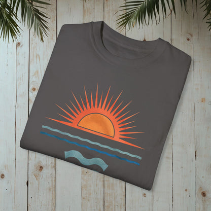 OCEAN SUN GARMENT-DYED TEE