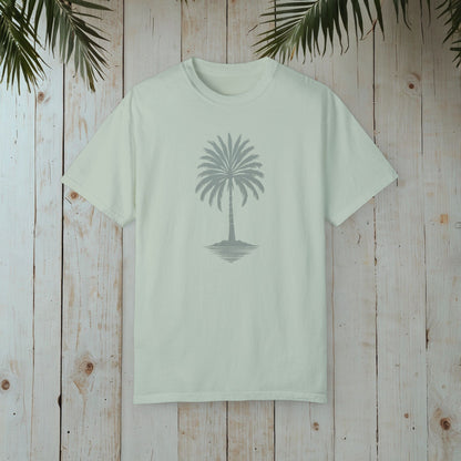 RETRO PALMTREE GARMENT-DYED TEE