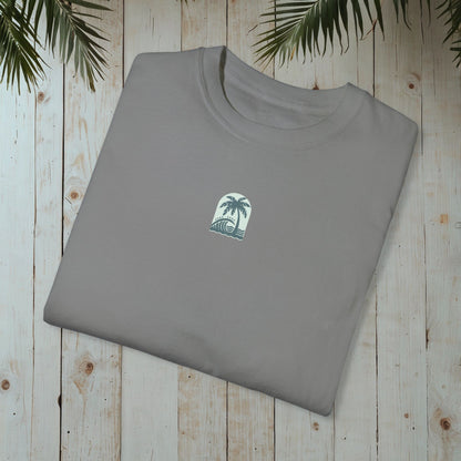 OCEAN PALM GARMENT-DYED TEE