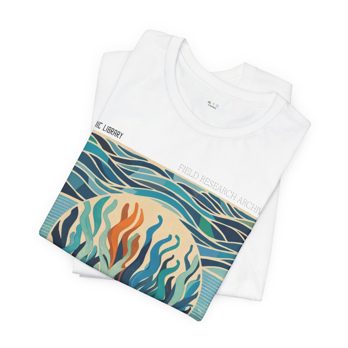 Oceanic Library Kelp Monterey Bay RETRO OCEAN CLASSIC TEE