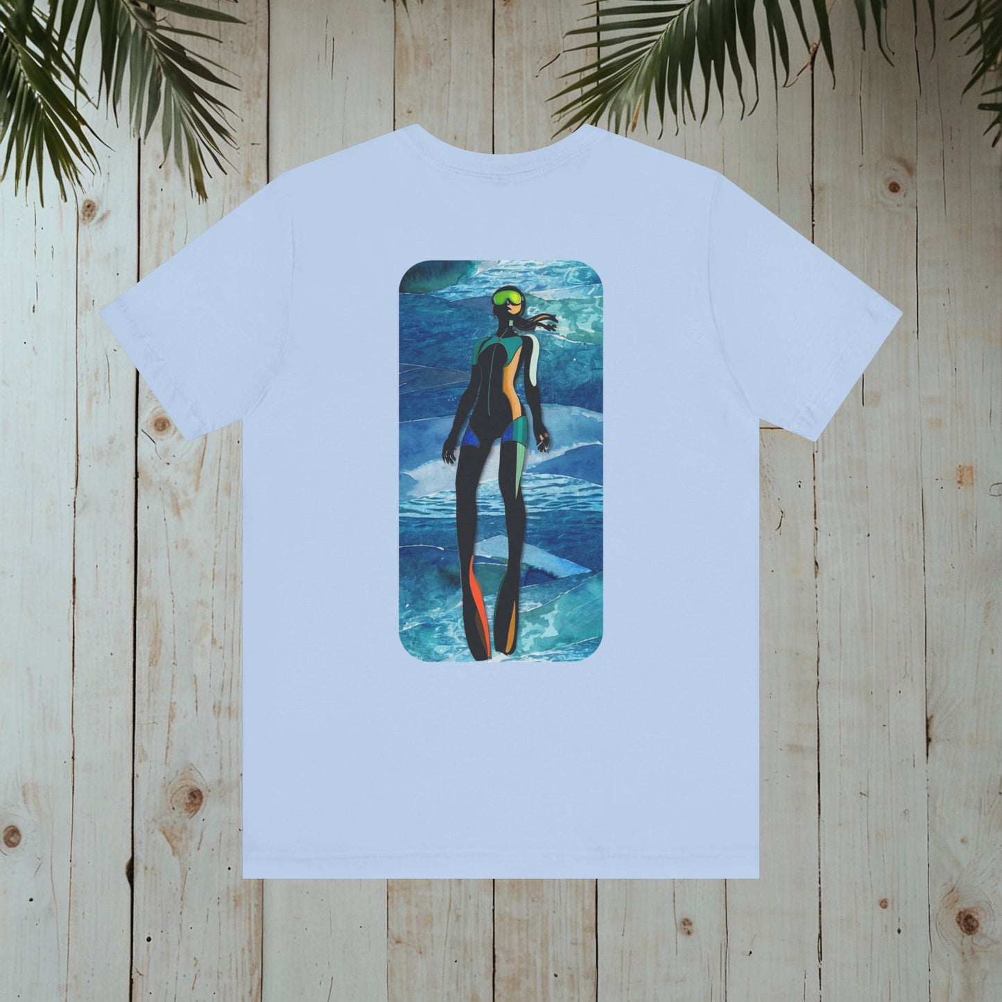 APNEA RETRO MASK ASCEND WATERCOLOR CLASSIC TEE