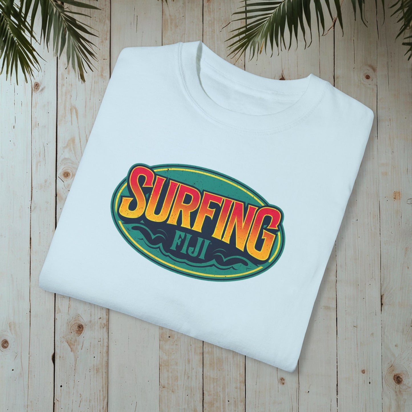 SURFING FIJI GARMENT-DYED TEE