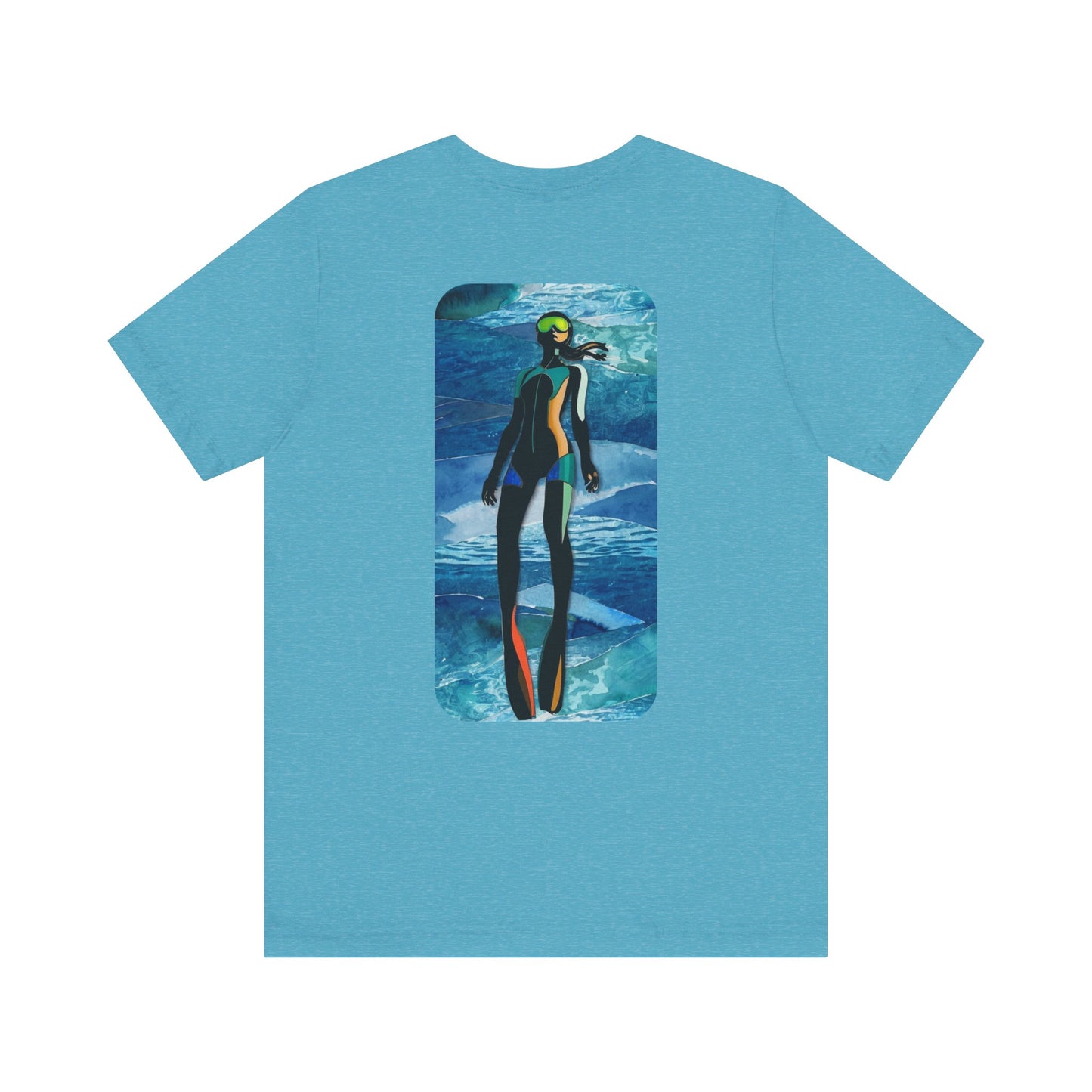 APNEA RETRO MASK ASCEND WATERCOLOR CLASSIC TEE