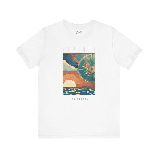 EXPLORE THE DEPTHS DIVE COMPASS CLASSIC TEE